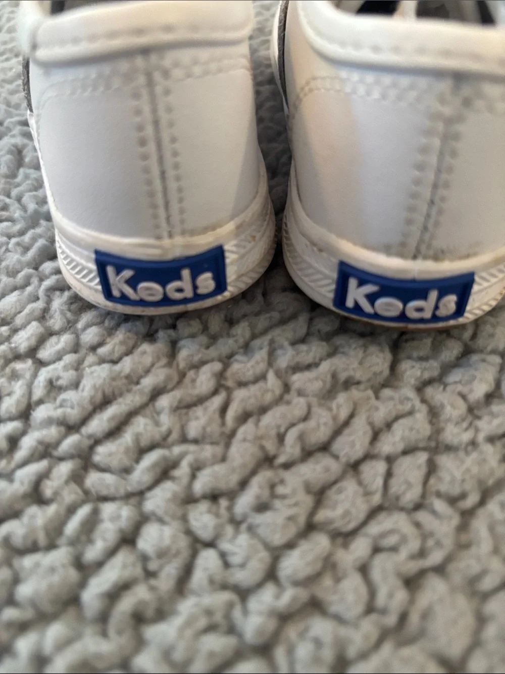 Keds Champion Toe Cap White Toddler Lace-Up Sneakers